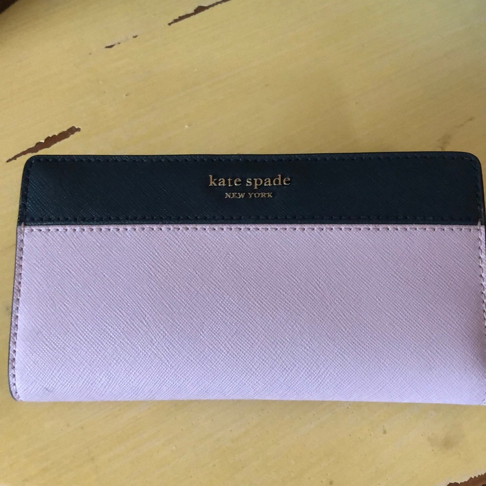 Kate Spade Navy Lavender Wallet